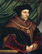 Hans holbein the younger Sir thomas more oil on canvas